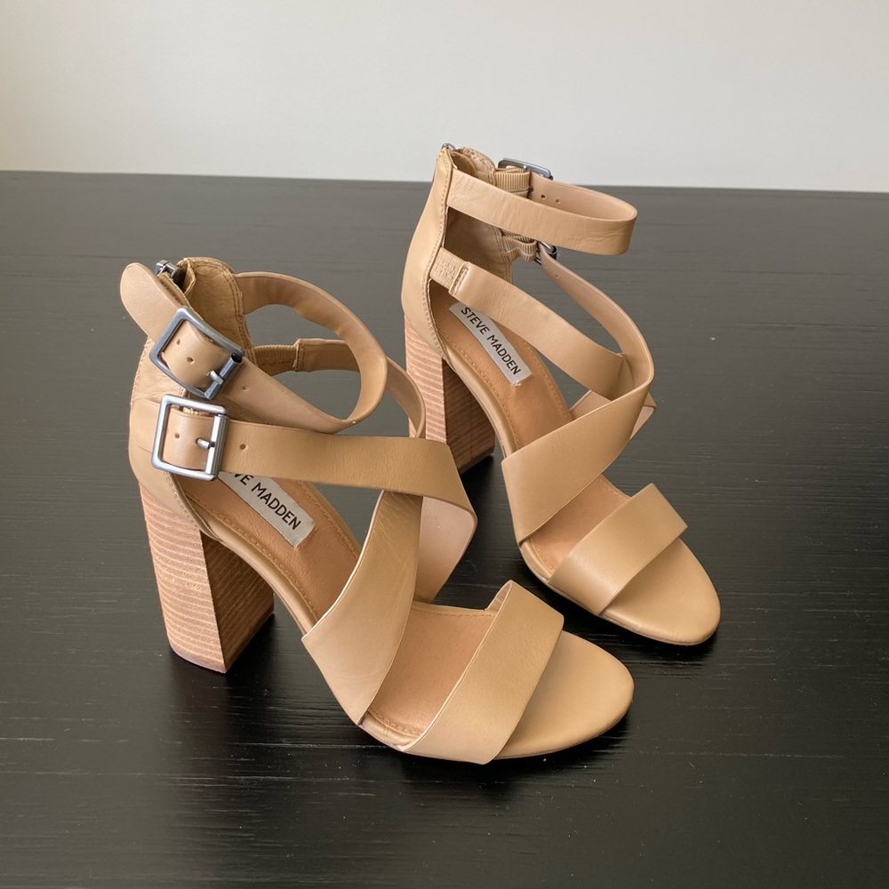 COPY - Steve Madden | Sundance Stacked-Heel Dress Sandals